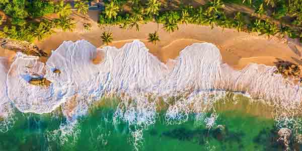 Sri Lanka beach - best vacation spots in the world