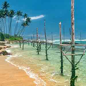Koggala beach sri Lanka -  tropical holiday