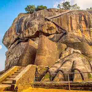 sigiriya lion rock fortress - unesco world heritage sites sri lanka