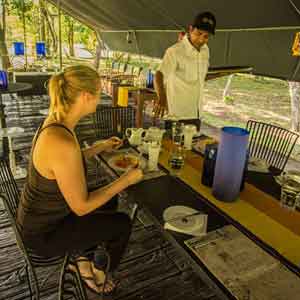 wilpattu camp dining